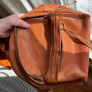 MADEWELL “Lorimer” leather mini backpack